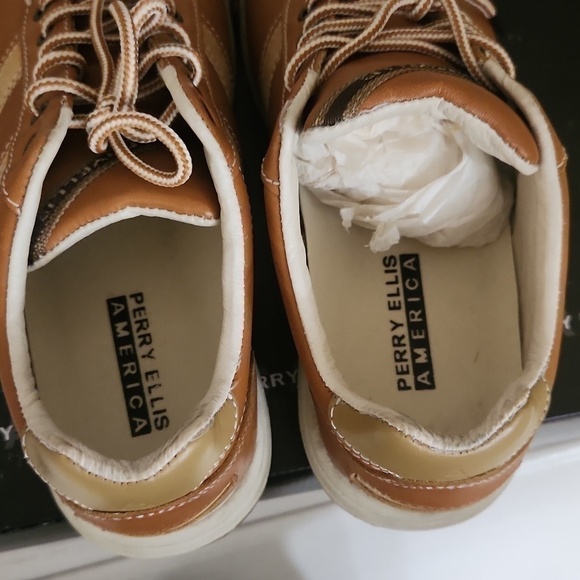 Perry Ellis Chaser Shoes Boys 6 1/2 Ladies 8 Contemporary Party Church School - Picture 8 of 11